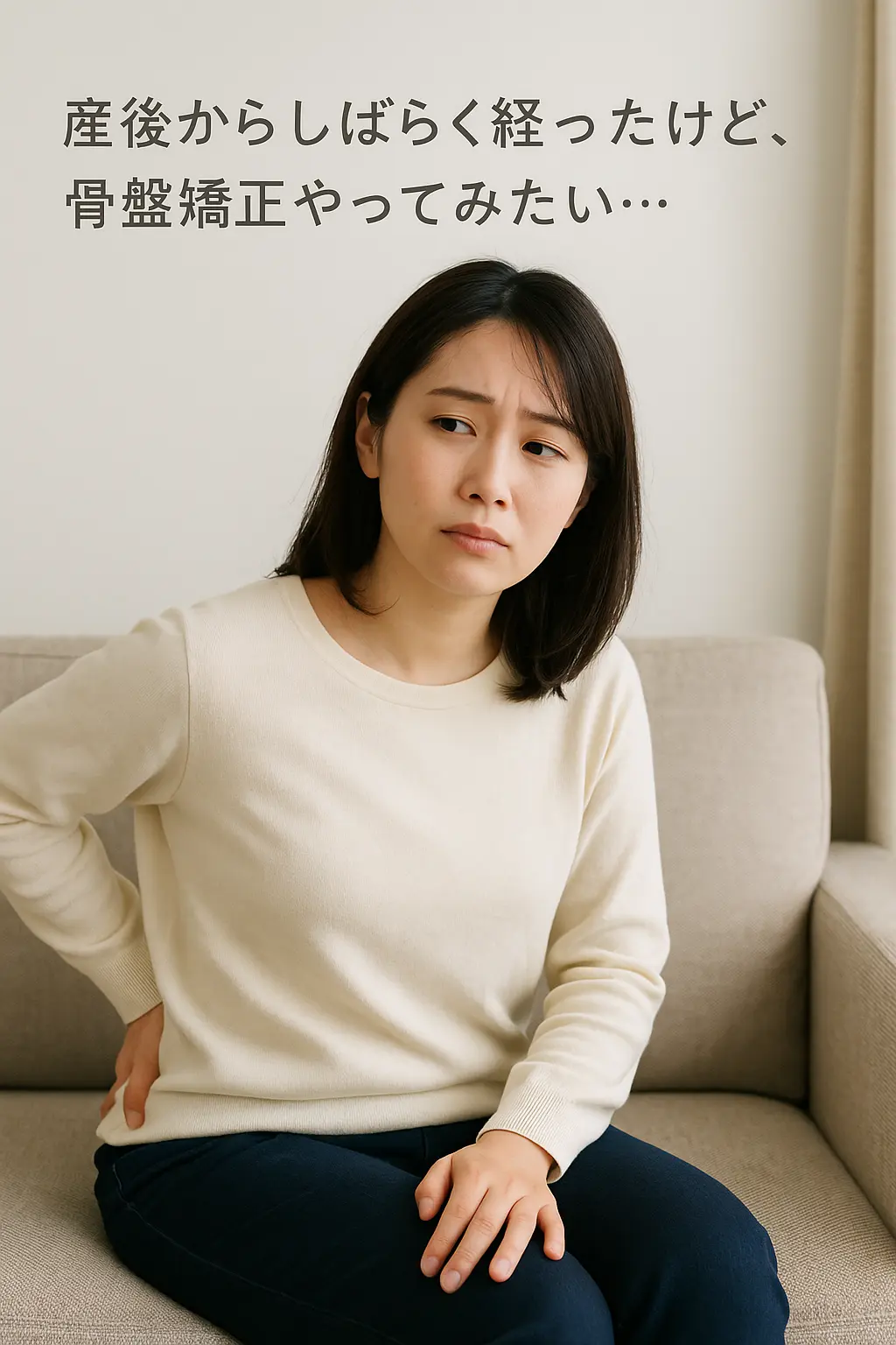 骨盤矯正は手遅れ?イメージ画像